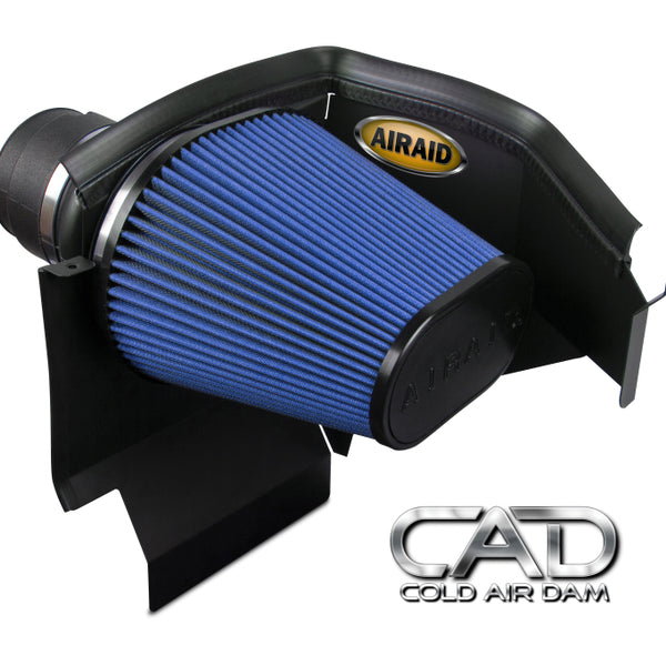 Airaid 11-13 Dodge Charger/Challenger 3.6/5.7/6.4L CAD Intake System w/o Tube (Dry / Blue Media)