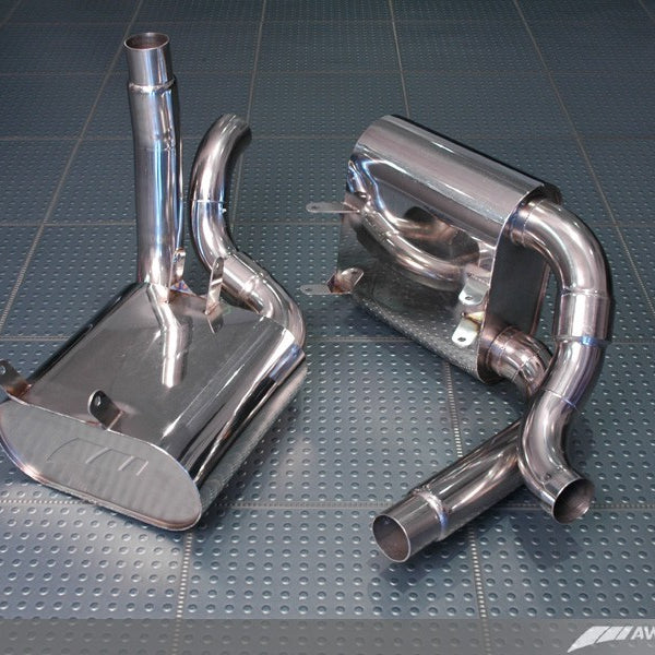 AWE Tuning Porsche 997/997S Performance Muffler Set (for use w/OEM Tips or AWE Tuning tips)