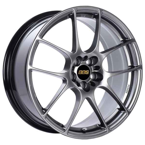 BBS RF 18x8 5x120 ET35 Diamond Black Wheel -82mm PFS/Clip Required