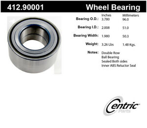 Centric Premium Ball Bearing - Front/Rear