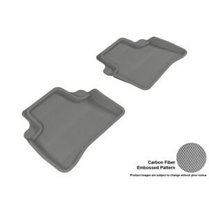 3D MAXpider 2010-2016 Mercedes-Benz E-Class W212 Kagu 2nd Row Floormats - Black