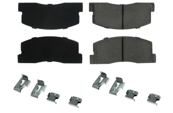 Centric C-TEK Semi-Metallic Brake Pads w/Shims - Front